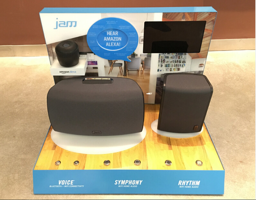 Favre Speaker LCD POP Video Displays Ultraportable Recyclable