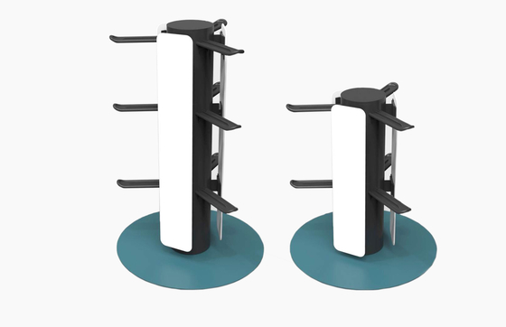Metal Spinner Retail Store Displays Detachable Multiscene 50x30.5cm