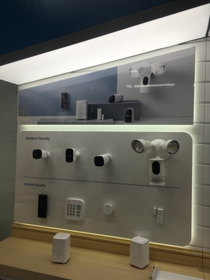 Detachable Electronic Product Display Stands 3mx2.2mx50cm Multiple Materials