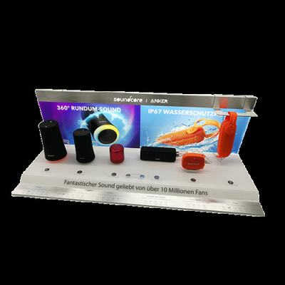 Plexiglass 500x300x300mm End Cap Store Display , Multipurpose End Cap Display Grocery