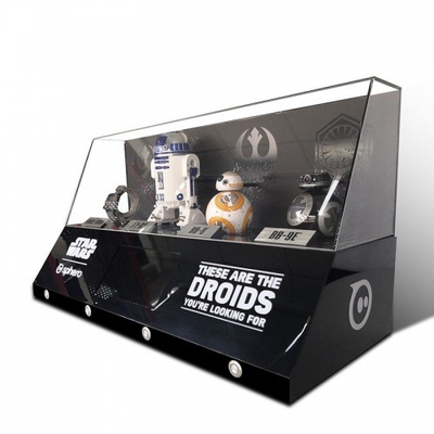 Acrylic Smart Toy PDQ Display Box Multipurpose Waterproof With IPS Screen
