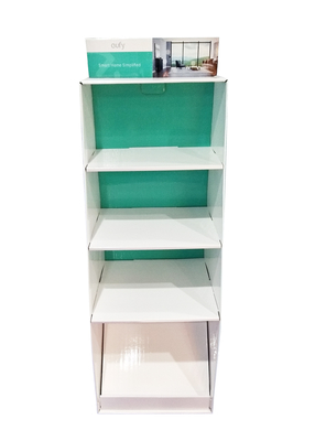 Paper Floor Corrugated Display Stands Multi Layer Sturdy Durable
