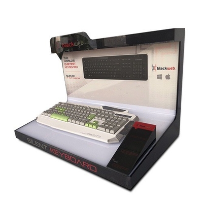 PMMA Cardboard End Cap Displays Sturdy Recyclable For Supermarket