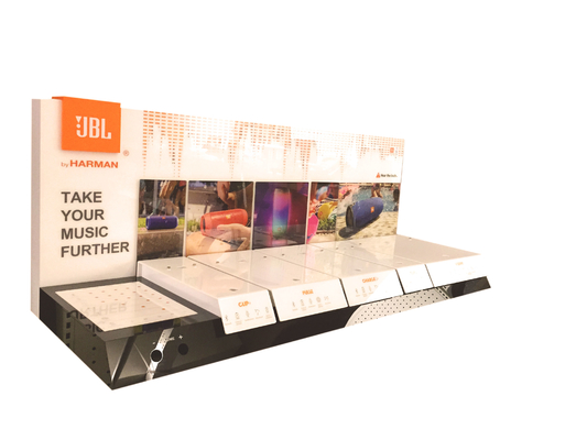 Acrylic Store End Cap Displays Multifunctional Waterproof Durable