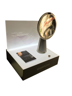 Multiscene Skin Care Cosmetic Stand Display 400x400x380mm Durable
