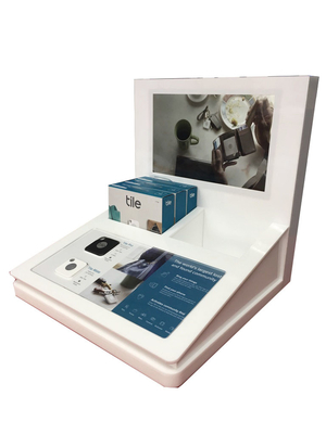 Sturdy LCD Screen POP Video Displays Multifunctional Recyclable