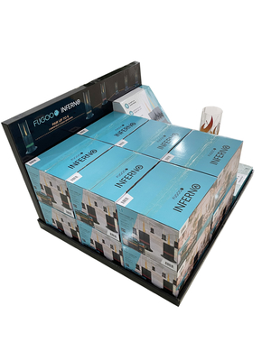 Multifunctional Sturdy Corrugated Display Stands Renewable Durable
