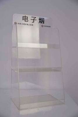 FAVRE Acrylic Retail Store Displays Stands Multipurpose 3 Layers