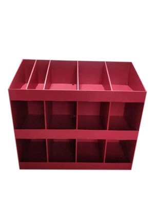Countertop Practical Corrugated Display Stands Cardboard Material