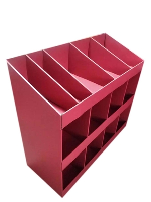 Countertop Practical Corrugated Display Stands Cardboard Material