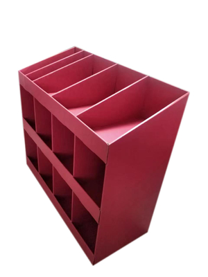 Countertop Practical Corrugated Display Stands Cardboard Material