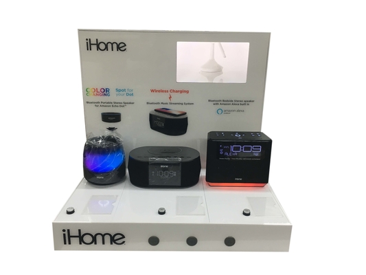 Tabletop Sturdy Metal POP Displays Multipurpose For Audio Speaker