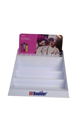 Plexiglass Tobacco Counter Top Display , Multifunctional POP Store Display