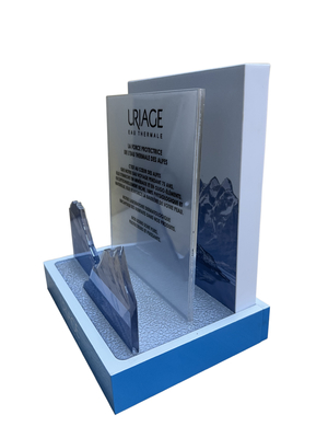 Multifunctional Acrylic Plastic Display Sign Holders Nontoxic Lightweight