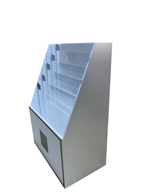 Waterproof Sturdy Plastic Countertop Display , Multifunctional PDQ Shelf Display