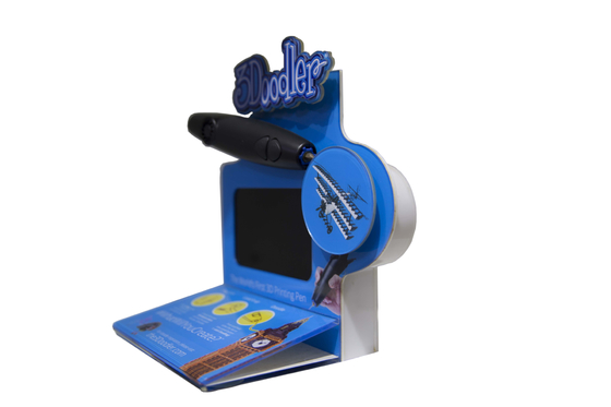 Organic Glass LCD Video POP Displays Multipurpose Multiscene