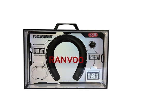 Sturdy Recyclable PDQ Display Box Portable With LED Lights And Fan