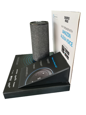 Speaker Display Corrugated Paper Eco Friendly Economical Sturdy