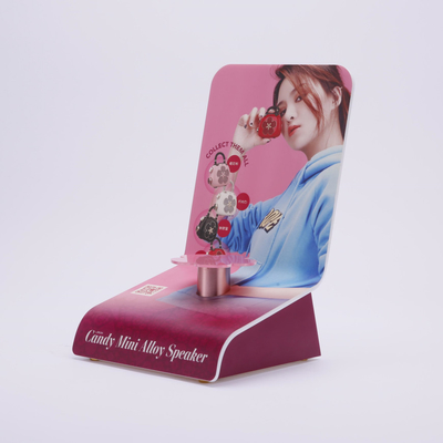 Acrylic Display For Mini Speaker UV Printing Hot Blending TSCA