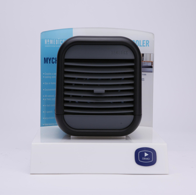 Space Cooler Display Organic Glass TSCA Button Control Eco Friendly E Store