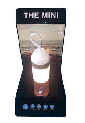 PMMA Display For Speaker With Lights Push Buttons Lighting Demo RoSH