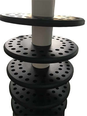 Lockable Plugable Rotating Floor Display Stand Multipurpose Durable